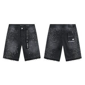 Stylish Black Denim Shorts